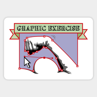 Graphic Exercise Magnet